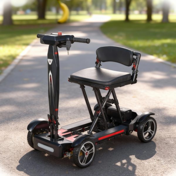 08 scooter eléctrico portátil YSS3026, diseño plegable de 20 kg