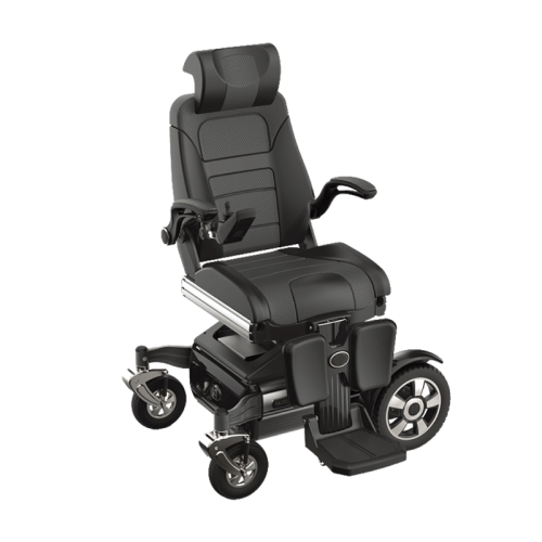 Silla de ruedas eléctrica de rehabilitación YSE313 para personas con discapacidad y mayores: todoterreno, asiento elevable ajustable