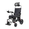 Silla de ruedas eléctrica reclinable YSE148 con reposabrazos y reposapiés ajustables y batería de liberación rápida
